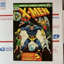 X-MEN #87 VF+ 8.5 1974 CLASSIC X-MEN COVER REPRINTS X-MEN 39 1st New Costumes picture