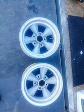 Two  American Racing Torque-Thrust  Wheels 14x7 Rims 5x4.75 Chevrolet  picture