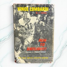 Vintage - ‘Run To Daylight’ By Vince Lombardi & W.C Heinz Original 1963 1st Ed. picture