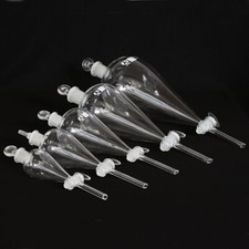 NEW  60ML~~1000ML Lab Glass Separatory Funnel with Stopcock Chemistry Glassware picture
