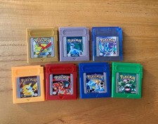 7Pcs GBC Pokemon Game Card GameBoy Carts For Nintendo Color Version Cartridge picture