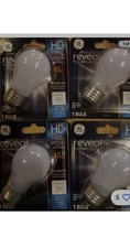 ***Lot of 4*** GE Reveal Bulb 40W HD + Light A15 Bulb 2650K 260Lumens Soft Light picture