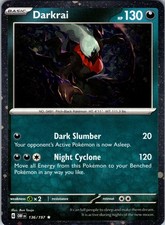 Darkrai Obsidian Flames 136/197 Cosmos Holo EN NM picture