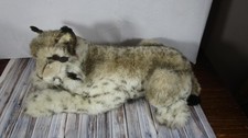 Vintage Applause Lynx Plush Large 1986 Italy Limited Collector Stuffed Animal picture