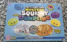 RMS-Authentic-Crazy Fun Mystery Squishy Dumpling Countdown Calendar 24 Dumplings picture