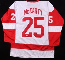 Darren McCarty Signed Detroit Red Wings Jersey (JSA COA) 4xStanley Cup Champ picture