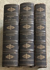 Memoirs of My Own Times by General James Wilkinson, 1816, 3 volumes complete picture