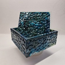 Beautiful Handmade Resin Trinket Box picture