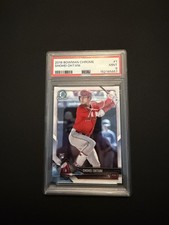 2018 Bowman Chrome Shohei Ohtani Rookie #1 Los Angeles Angels PSA 9 picture