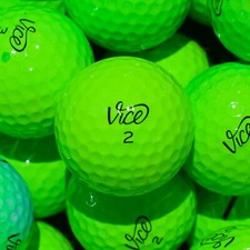 24 Vice Green Pro Mix Used Golf Balls 5A/4A Amazing Condition  picture