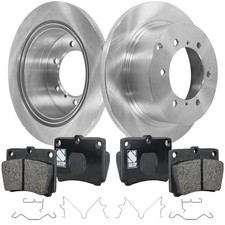 Rear Brake Disc Rotors and Pads Kit For Mitsubishi Montero Sport 1997 1998-2004 picture