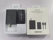 Original Samsung T6530 65W Super Fast Charging Dou Power Adapter w/ USB-C Cable picture