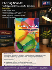 Eliciting Sounds: Techniques & Strategies for Clinicians 2nd Ed Spiral-Bound USA picture