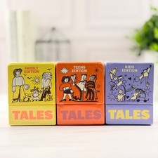 3pack Tales Conversation Starter Cards Card Game For Family/Teens/Kids Editions picture