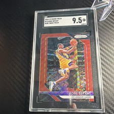 Panini 2018-19 Prizm Kobe Bryant #15 Ruby Wave Prizm SGC 9.5 Lakers picture