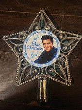 Elvis Presley the king Inspired Christmas Tree Topper ornament ornaments style 2 picture