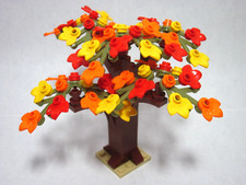 Custom forest tree for LEGO Fall plant plates, all new parts, FREE U.S. Ship picture