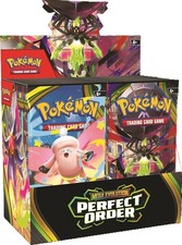 Pokemon TCG Mega Evolution Perfect Order Booster Box 36 Packs Factory Sealed picture
