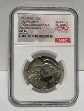 🔥1776 2026 D Enduring Liberty Half Dollar 50c NGC TOP POP MS69 ADVANCE RELEASES picture