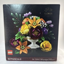 LEGO Botanicals 10345 Flower Arrangement 1161 Pieces 18+ New Sealed picture