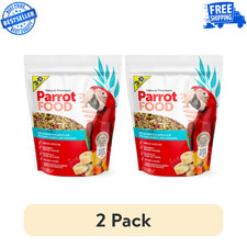 3-D Pet Products Natural Premium Parrot Food 2 Pack 3 lbs Fortified Pellets picture