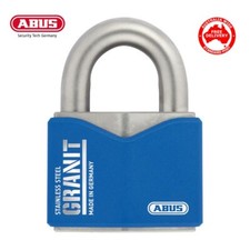 ABUS GRANIT PADLOCK 37ST55 High Security Full Stainless Steel Padlocks Free Post picture