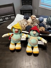 Fraggle Rock Jim Henson Plush Figures Sababa Toys Doozers Plush 2004 Lot Of 2 picture