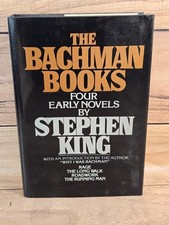 The Bachman Books Stephen King - 1985 BCE Book Club Edition NAL  HC DJ VG+ picture