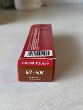 Wella Color Touch PLUS RELIGHT INSTAMATIC Demi Permanent Hair Color 6/7-6/W picture