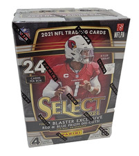 NEW SEALED 2021 Panini Select Football Blaster Box (Red & Blue Prizm Die Cuts) picture