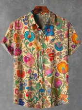 Vintage Floral Hawaiian Shirt picture