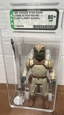 Vintage 1983 Star Wars Rotj Klaatu Skiff Guard  Graded AFA 80+ Nm Nice Fig *121 picture