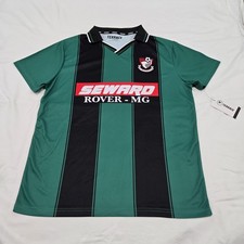 NWT Size LARGE Men's AFC Bournemouth Retro Away Shirt Soccer Jersey 98-00 Season picture