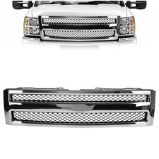 Front Grille Compatible with 2007-2013 Silverado picture