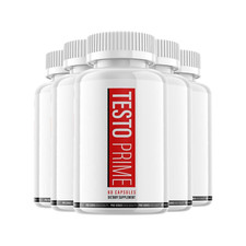 5-Pack Testoprime Capsules Extra Strength Formula Testo Prime- (300 Capsules) picture