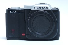 VERY CLEAN Pentax K-01 Black Camera Body Less Than 3000 Actuations picture