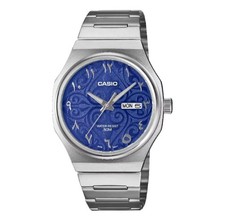 Casio MTP-E735AR-2A2V NEW 2026 Arabic Dial Blue Stainless Steel Men's Watch picture