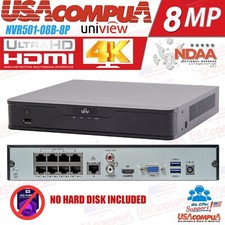UNIVIEW 16MP NVR NDAA-Compliant 8-Ch PoE IP Network Uniview Security NVR picture