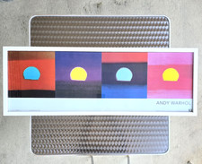 RARE ANDY WARHOL FOUNDATION SUNSET SERIES POP ART POSTER FRAMED picture