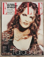 French Magazine Elle Jan.1995 Cover Vanessa Paradis By Dominique Issermann picture
