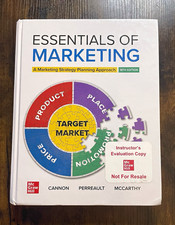 Essentials of Marketing 18th Ed Hardcover 2024 Instructor's Evaluation Copy picture