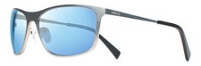 Revo Sunglasses MERIDIAN Satin Chrome Frame / Blue Water POLARIZED Lens RE1194 picture