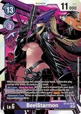 Foil BeelStarmon ST14-09 SR Starter Deck 14: Beelzemon Advanced Deck Set Digi... picture