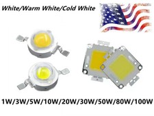 High Power SMD LED Lamp Beads 1W 3W 5W 10W 20W 30W 50W 80W 100W White Warm White picture