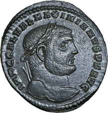 Ancient Rome, Maximianus 305-311 AD; AE Follis. Heraclea mint. RIC 37a picture