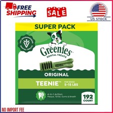 Greenies Teenie Natural Original Chicken Flavor Dental Dog Treats, 192 count picture