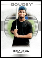 2022 Upper Deck Goodwin Champions Goudey Bryan Acuna Baseball #G36 picture