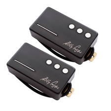 Railhammer Billy Corgan Signature Humcutter humbucker sized P90 set - black picture