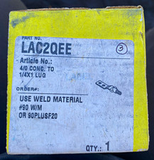 Erico Cadweld Mold LAC2QEE | 4/0 Conc. to 1/4x1