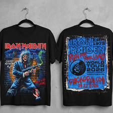 Iron Maiden Chicago IL Event Tee Live At Credit Union 1 Amphitheatre on Sep 22 picture